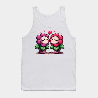 Flowers pollinating Tank Top